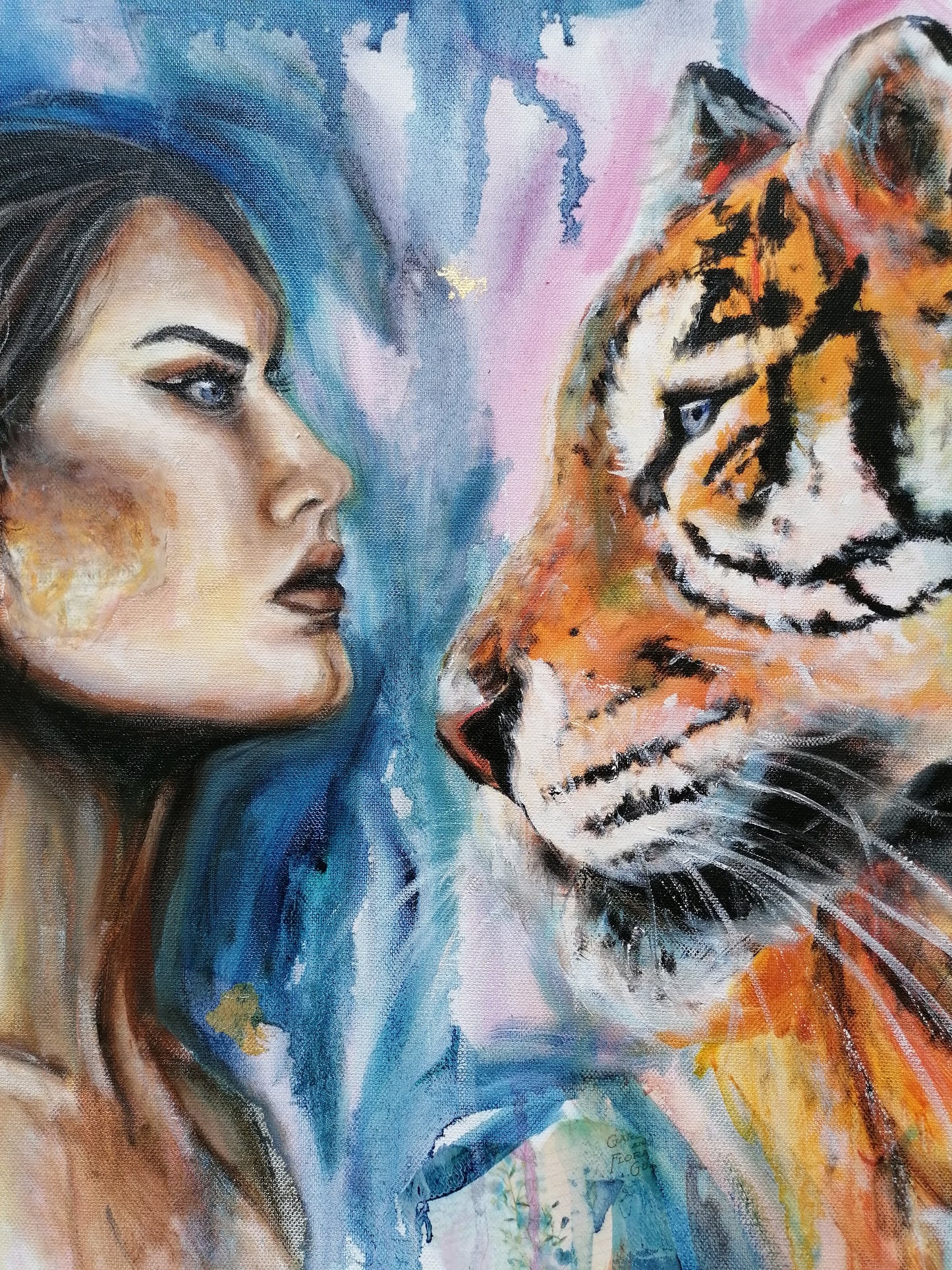 "Let Me Be Brave" Original Painting