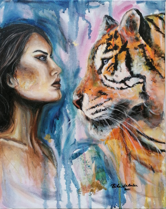 "Let Me Be Brave" Original Painting