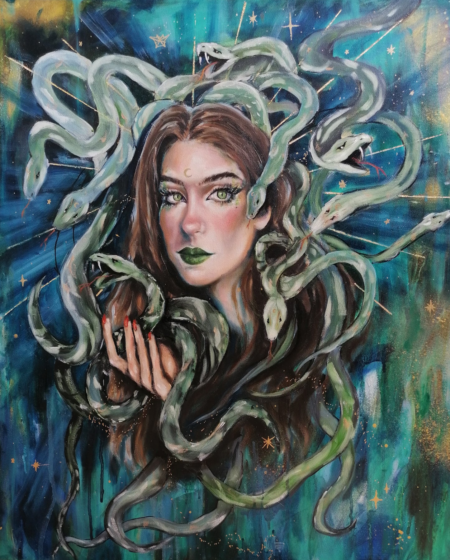 "Medusa" Original Painting