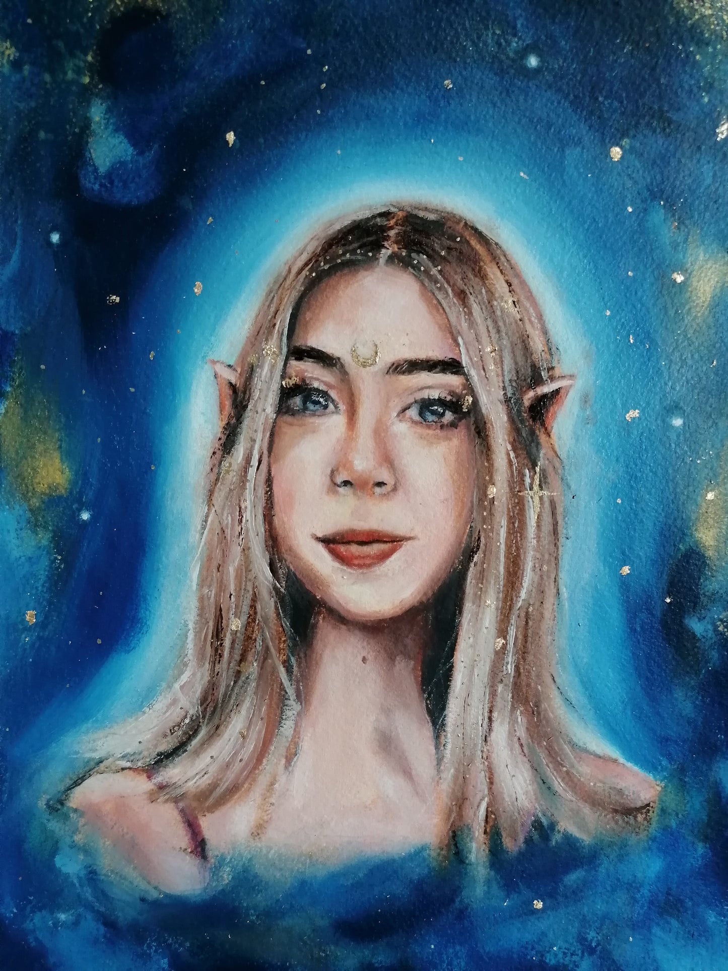 Custom Goddess Portrait Painting